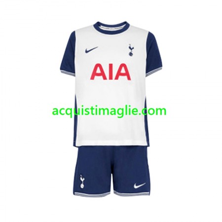 Divisa di Calcio Tottenham Hotspur Bambino Prima 2024/2025